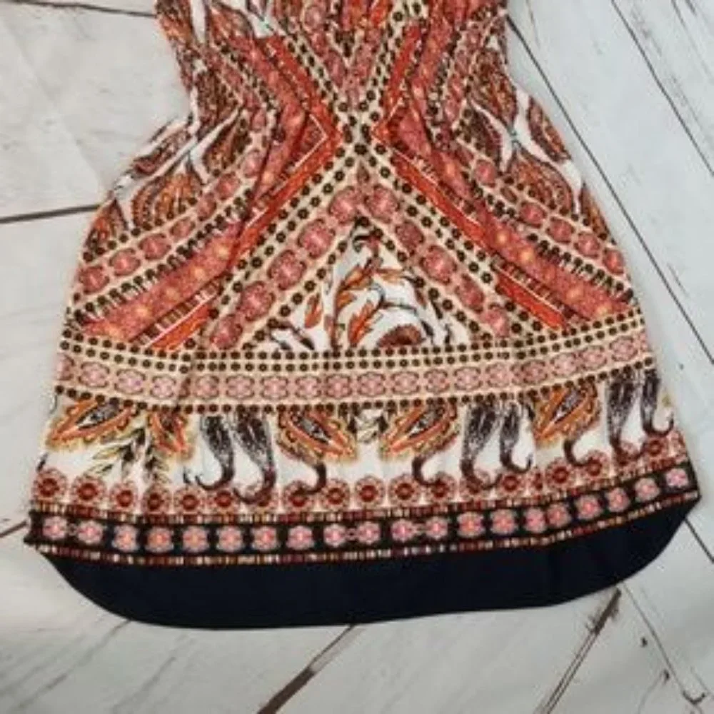 NWT Enfocus Studio Orange Paisley Dress - Picture 5 of 5